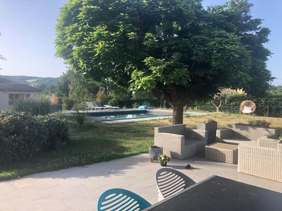 Logements Chaleureux Dans Maison Avec Piscine A 35 Min De Lyon Alix Buitenkant foto
